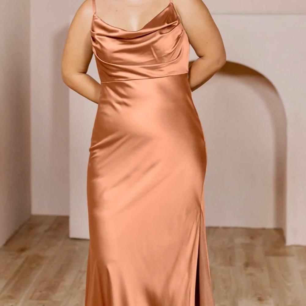 Revelry Skye Dress in Copper